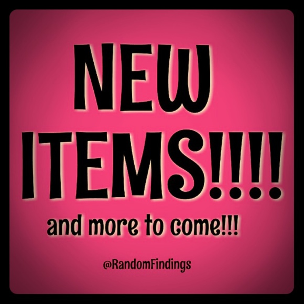 New items coming SOON!!! Stay tuned & make a offer